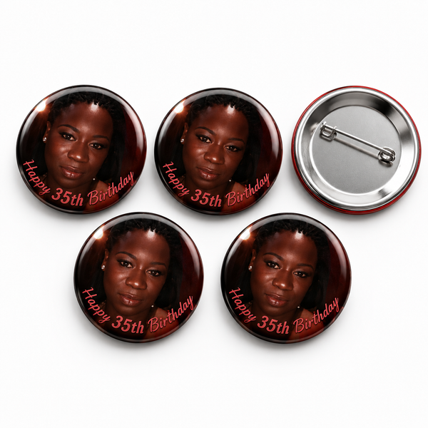 Custom 3-Inch Buttons — Personalized in Bulk
