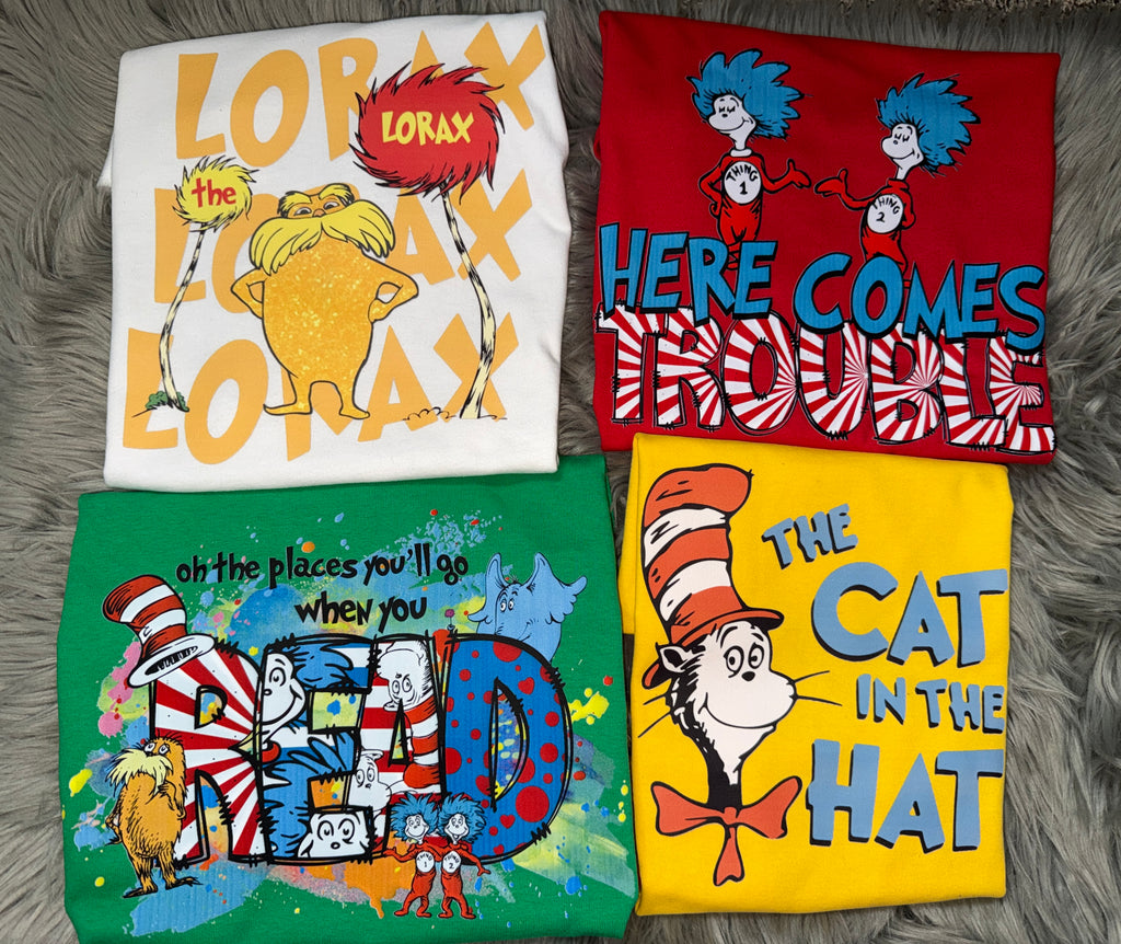 Dr. Seuss Day Shirts