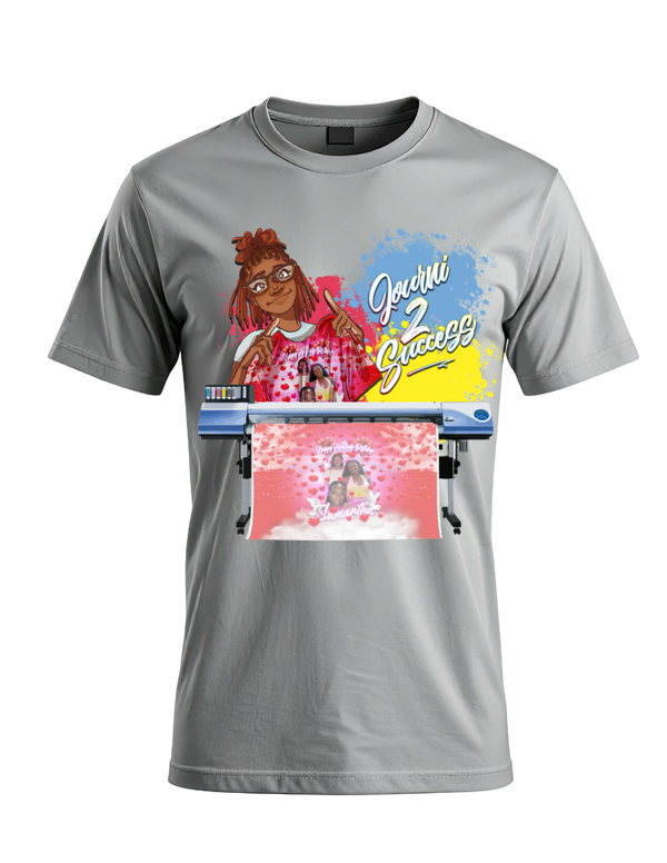 Custom Center Print T-Shirt